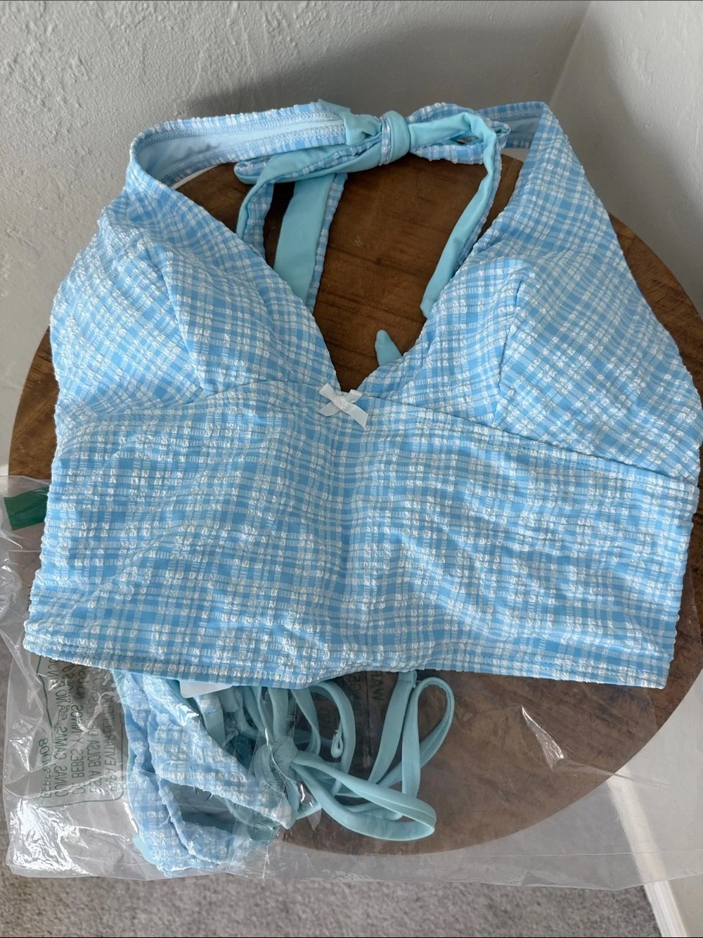 Plaid Tankini set